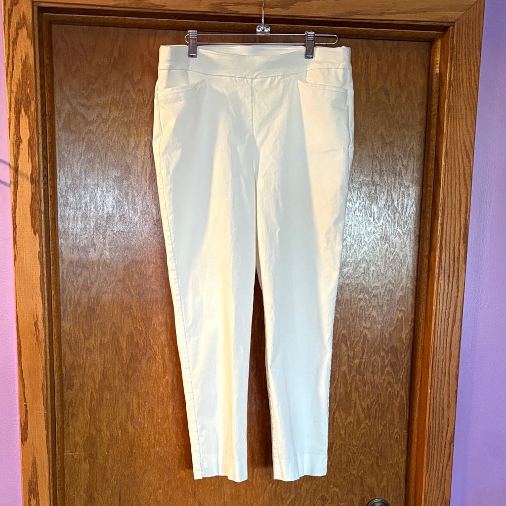 Chico’s White Trousers